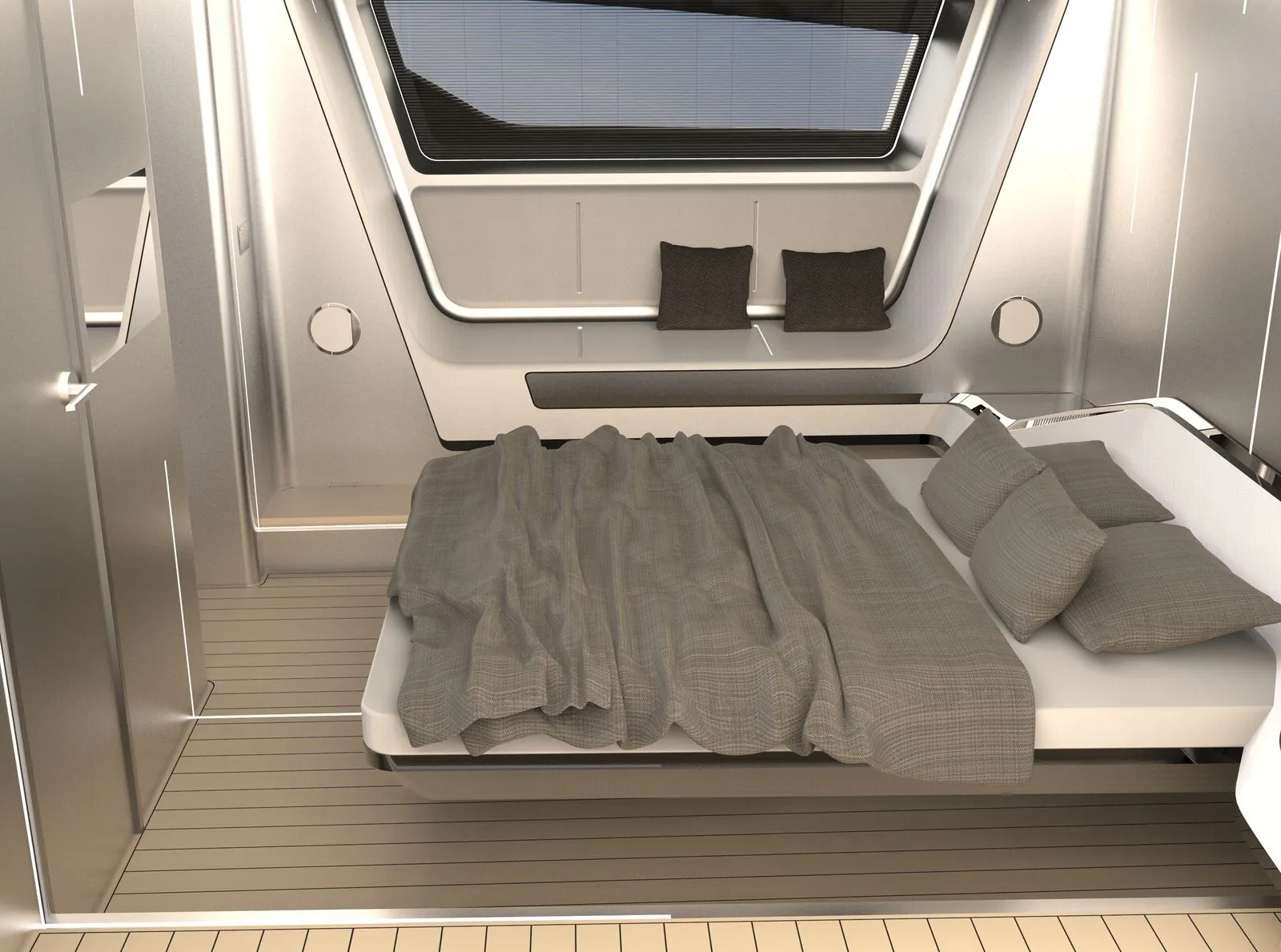 The master cabin